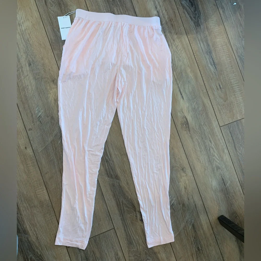 NWT Cozy Earth Stretch Knit Tapered Pants - Picture 5 of 5